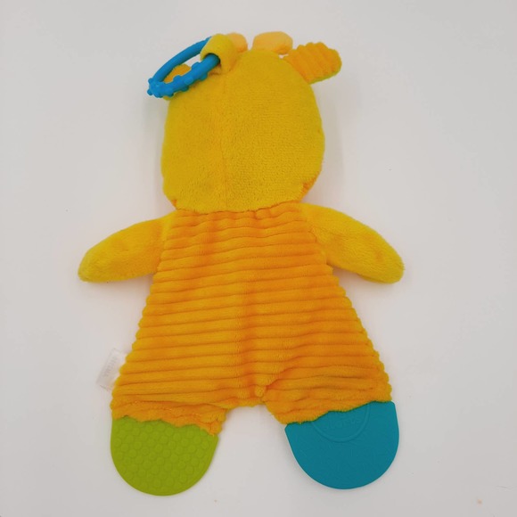 Bright Starts Giraffe Baby Lovey Yellow 10 Inch Plush Stuffed Animal Toy Gift - Picture 2 of 5